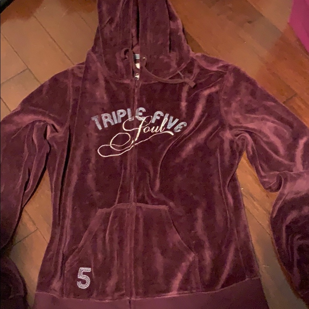 Vintage Triple Five Soul Velour Kids Sweater